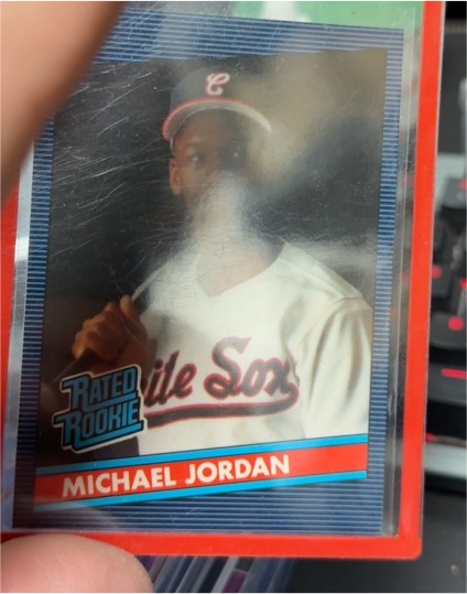 1989 Fun City Cards #Rated Rookie Michael Jordan — front