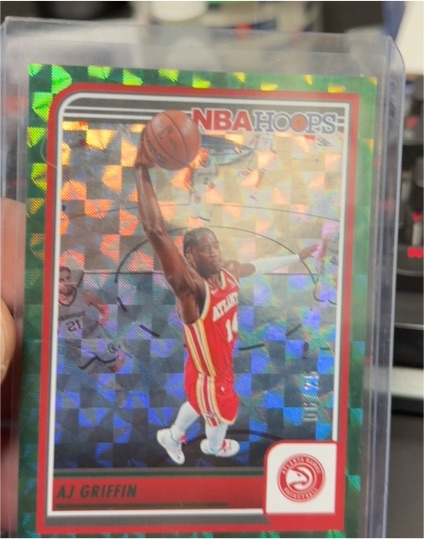 2021-22 Panini NBA Hoops #127 AJ Griffin — front