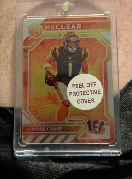 2022 Panini Elements Nuclear #Ja'Marr Chase — front