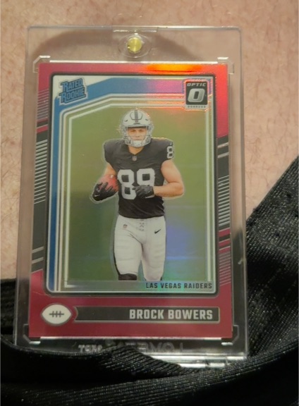2024 Panini Donruss Optic #215 Brock Bowers — front