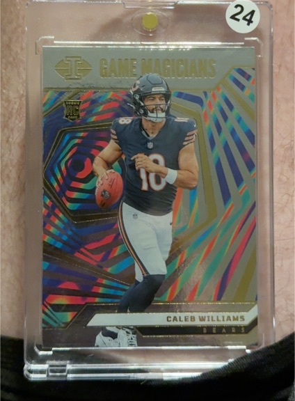 2024 Panini Illusions #25 Caleb Williams Game Magicians — front