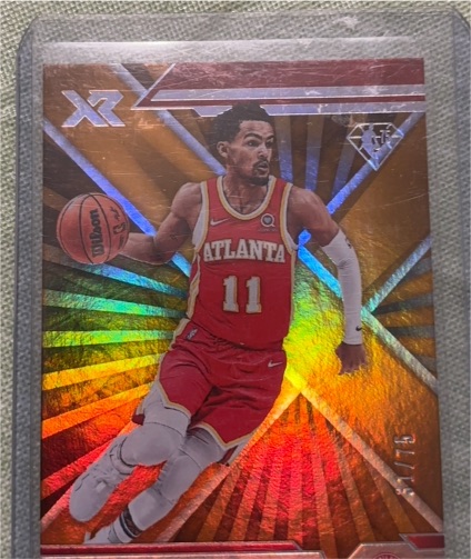 2021-22 Panini Chronicles XR #400 Trae Young — front