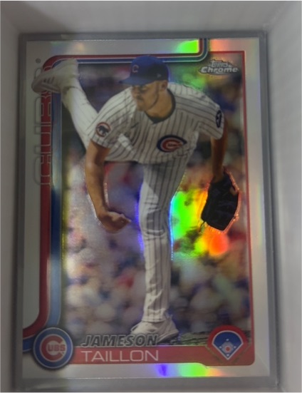 2025 Topps Chrome #33 Jameson Taillon — front