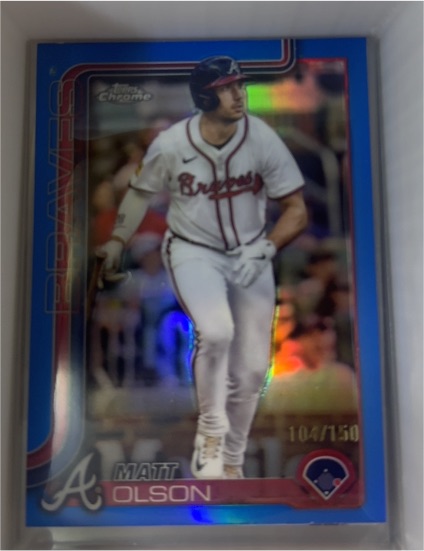 2025 Topps Chrome #193 Matt Olson — front