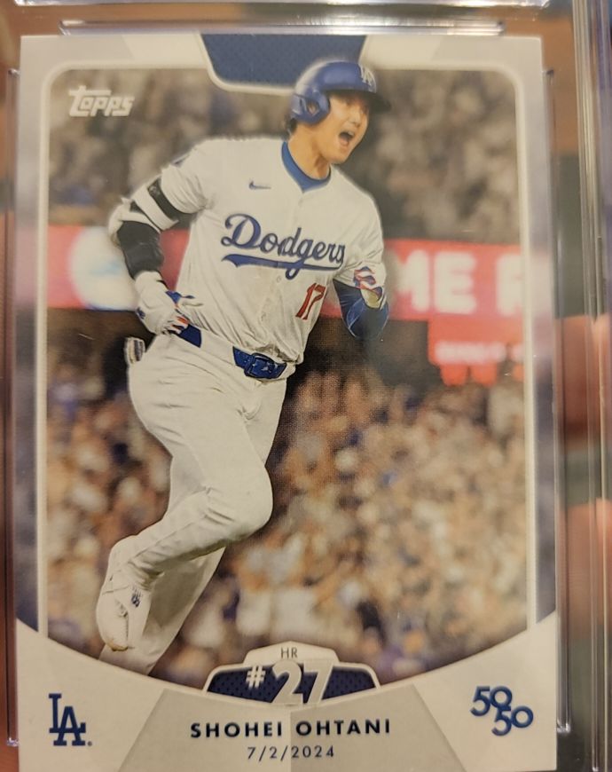2024 Topps 50/50 #43 Shohei Ohtani — front