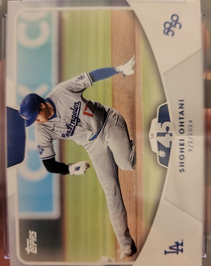 2024 Topps 50/50 #45 Shohei Ohtani — front