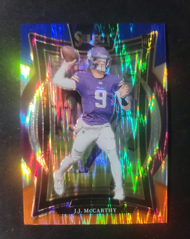 2024 Panini Select Concourse #24 J.J. McCarthy — front