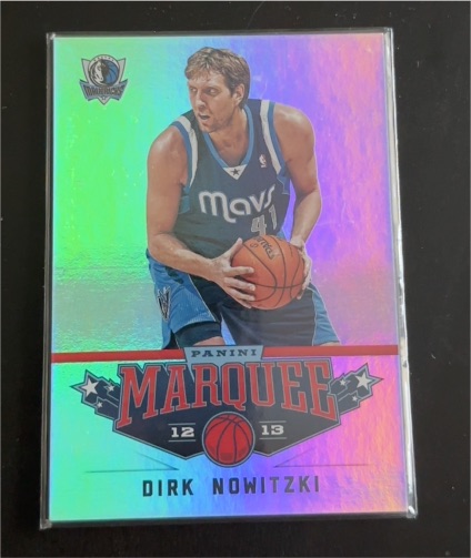 2012-13 Panini Marquee #7 Dirk Nowitzki — front