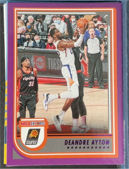 2022-23 Panini NBA Hoops #166 Deandre Ayton — front