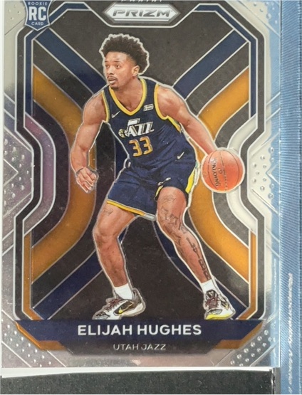 2020-21 Panini Prizm #271 Elijah Hughes — front