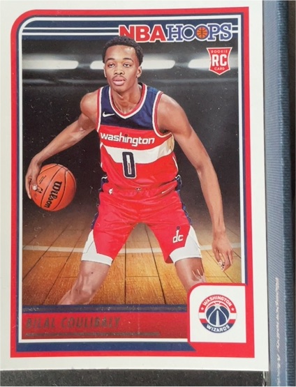 2023-24 Panini NBA Hoops #276 Bilal Coulibaly — front