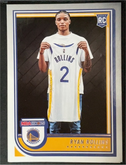 2022-23 Panini NBA Hoops #277 Ryan Rollins — front