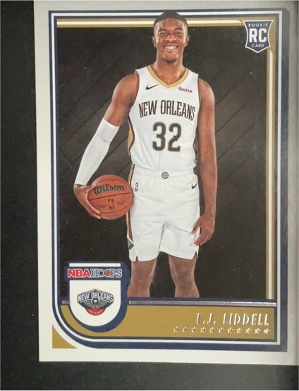 2022-23 Panini NBA Hoops #266 E.J. Liddell — front
