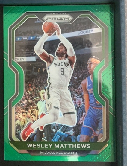 2020-21 Panini Prizm #168 Wesley Matthews — front
