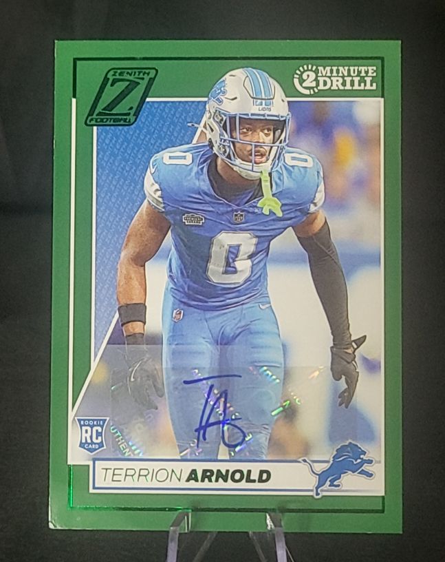2024 Panini Zenith 2 Minute Drill #Terrion Arnold — front
