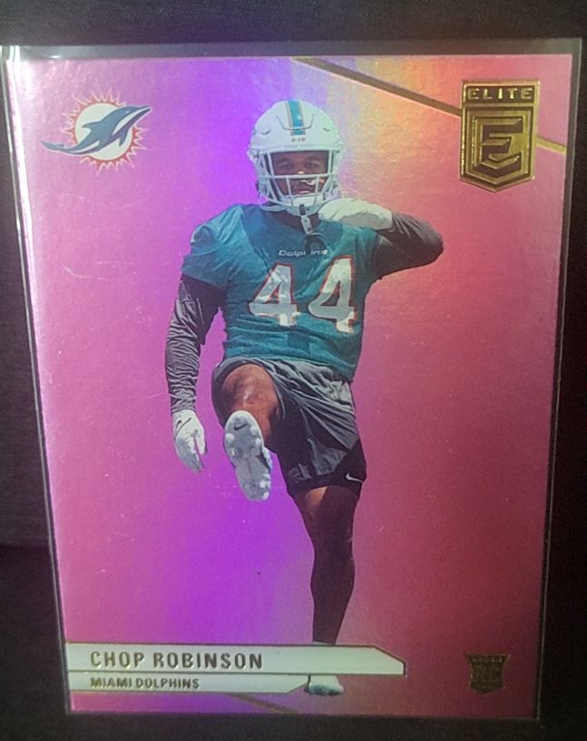 2024 Donruss Elite #140 Chop Robinson RC Pink — front