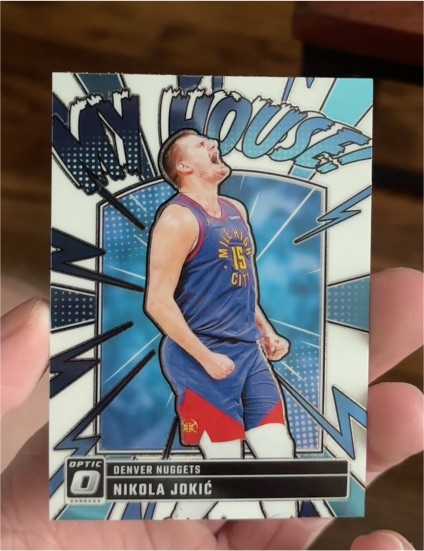 2024-25 Panini Donruss Optic #20 Nikola Jokic My House Insert Denver Nuggets — front