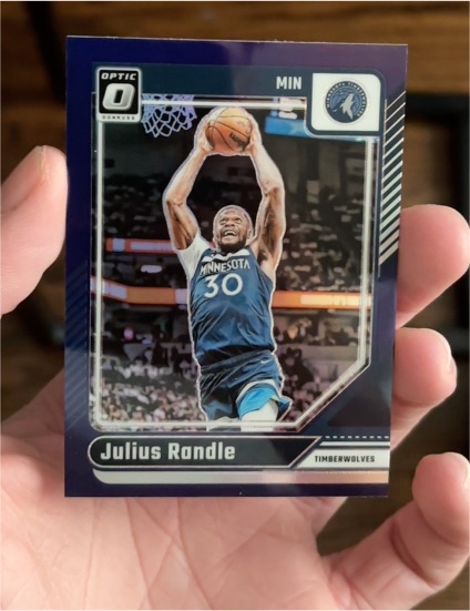 2024-25 Panini Donruss Optic #224 Julius Randle — front