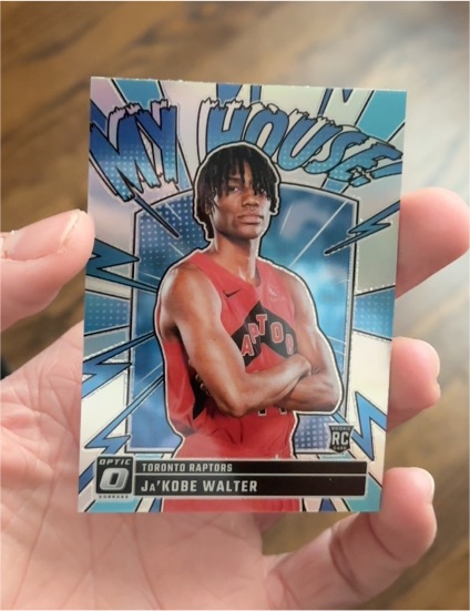 2024-25 Donruss Optic #10 Ja'Kobe Walter My House — front