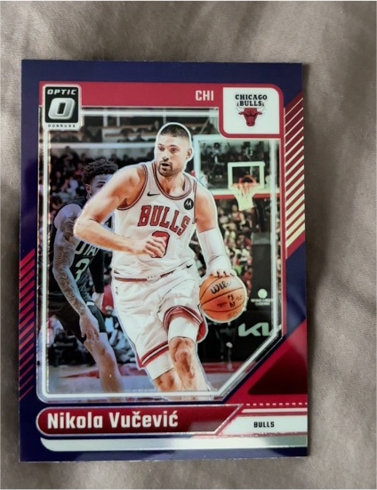 2024-25 Panini Donruss Optic #85 Nikola Vučević — front