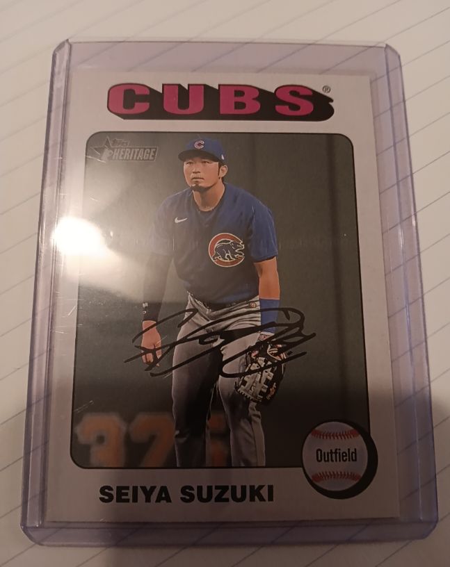 2024 Topps Heritage #472 Seiya Suzuki — front