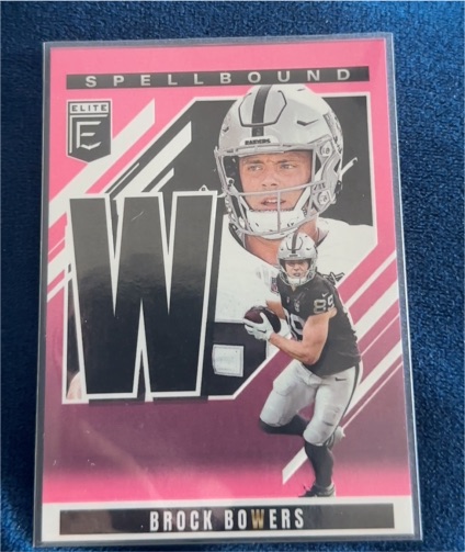 2025 Panini Donruss Elite Spellbound #22 Brock Bowers — front