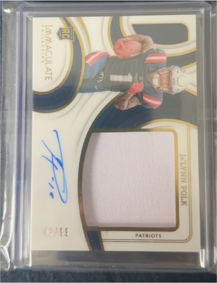 2021 Panini Immaculate Collection #07/99 Ja'Wynn Polk — front