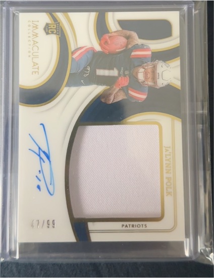 2023 Panini Immaculate Collection #47 Jalynn Polk — front