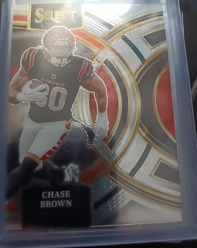 2023 Panini Select Premier Level #151 Chase Brown — front