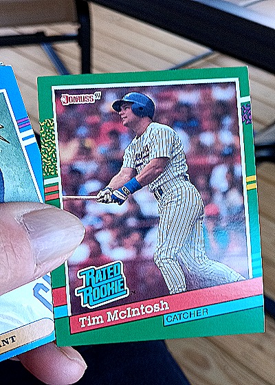 1991 Donruss #414 Tim McIntosh — front