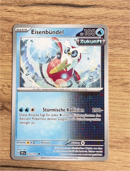 2024 Pokémon Surging Sparks #055 Iron Bundle — front