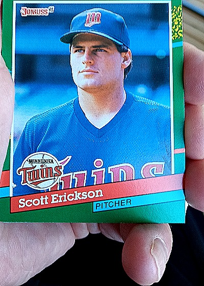1991 Donruss #767 Scott Erickson Minnesota Twins — front