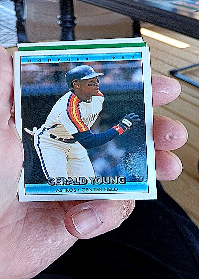1992 Donruss #441 Gerald Young — front
