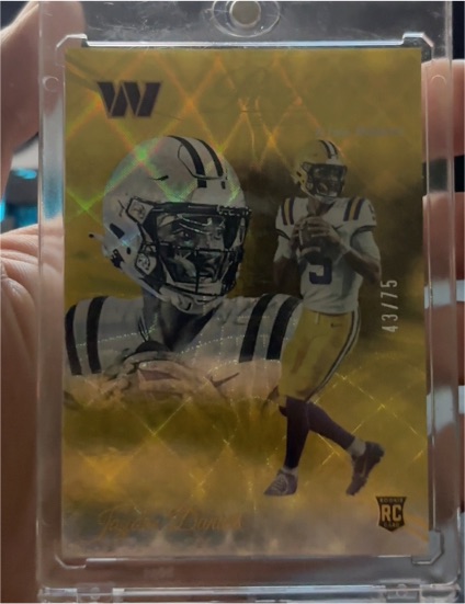 2024 Panini Prestige Xtra Points Hyper #43 Jayden Daniels — front