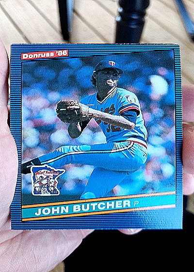 1986 Donruss #120 John Butcher — front