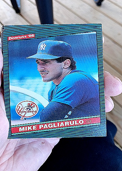 1986 Donruss #152 Mike Pagliarulo — front