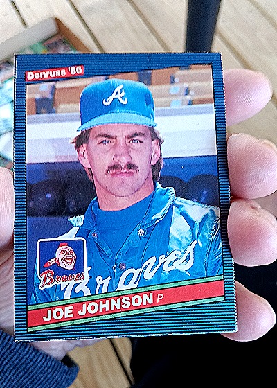 1986 Donruss #624 Joe Johnson — front