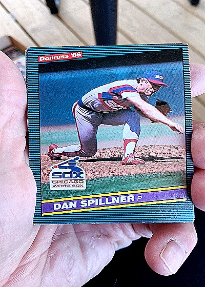 1986 Donruss #122 Dan Spillner — front
