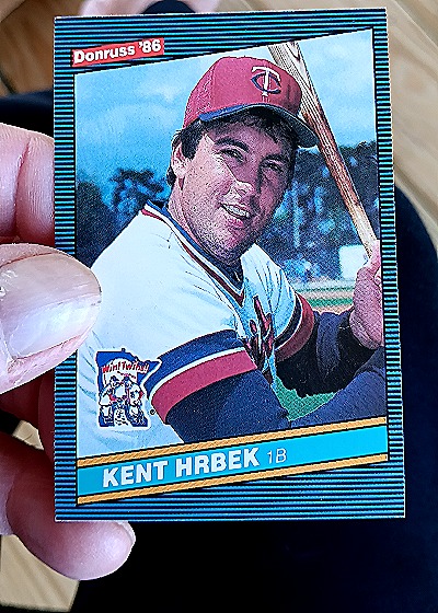 1986 Donruss #70 Kent Hrbek — front