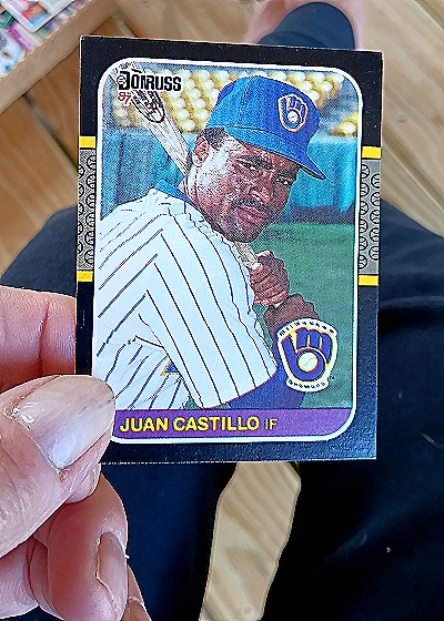 1987 Donruss #249 Juan Castillo — front