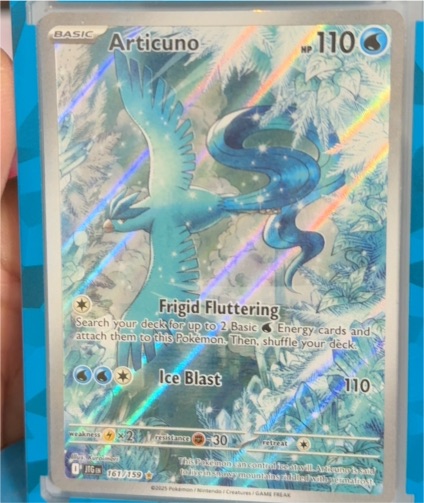 2025 Pokémon Journey Together #161 Articuno — front