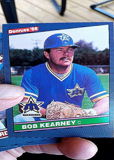 1986 Donruss #74 Bob Kearney — front