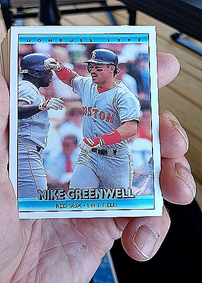 1992 Donruss #259 Mike Greenwell — front