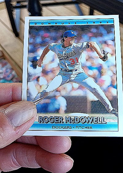 1992 Donruss #750 Roger McDowell — front