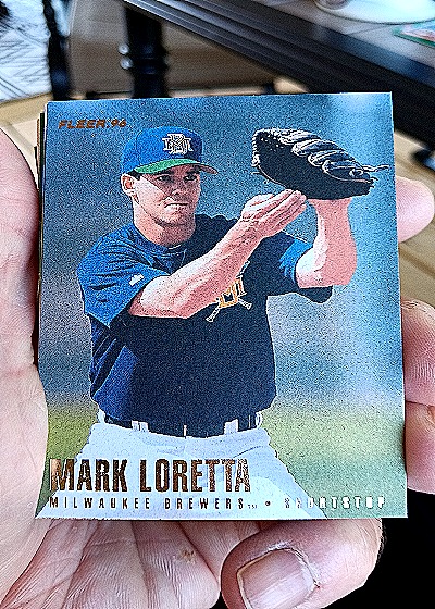 1996 Fleer #151 Mark Loretta — front