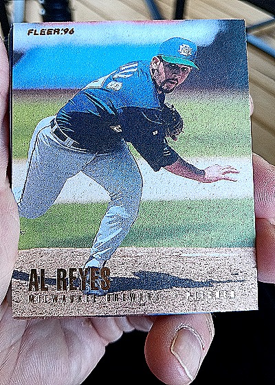 1996 Fleer #156 Al Reyes — front