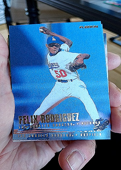 1996 Fleer #446 Felix Rodriguez — front