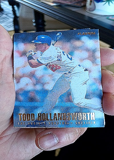1996 Fleer #388 Todd Hollandsworth — front