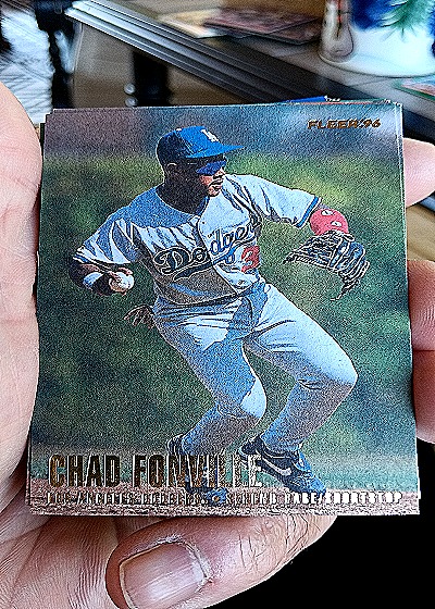 1996 Fleer #42 Chad Fonville — front