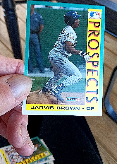 1992 Fleer #669 Jarvis Brown — front